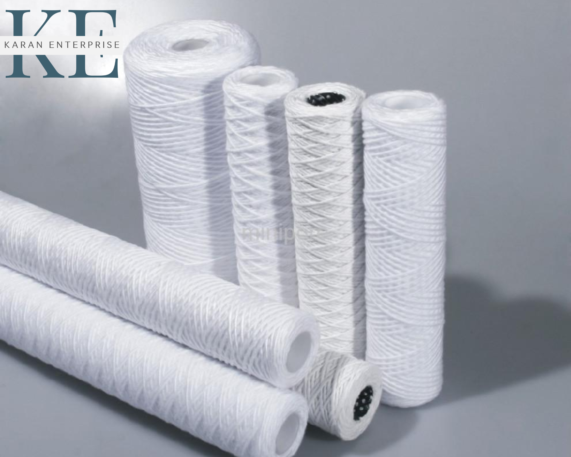 String wound filter cartridge